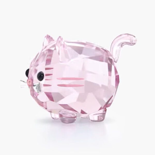 Swarovski_Chubby_cats_cat_pink_5658317 | The Crystal Lodge