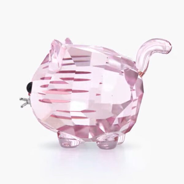Swarovski_Chubby_cats_cat_pink_5658317 | The Crystal Lodge