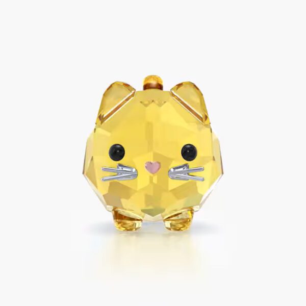 Swarovski_Chubby_cats_cat_yellow_5658325 | The Crystal Lodge