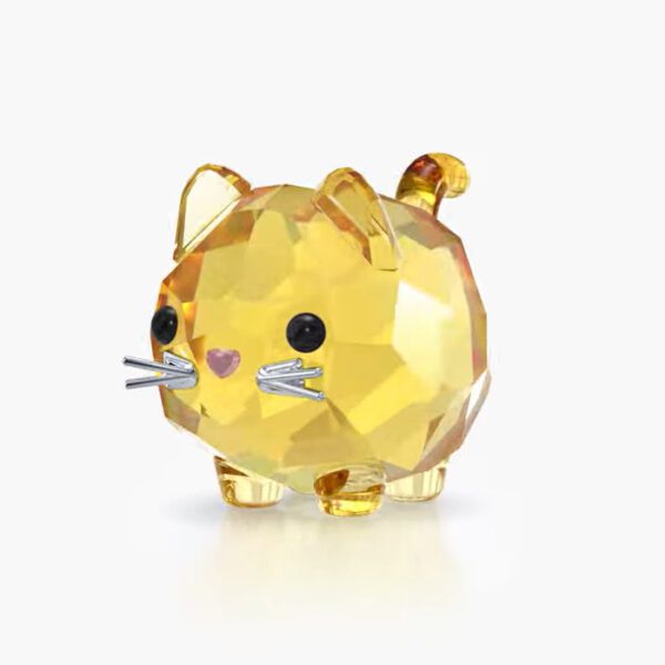 Swarovski_Chubby_cats_cat_yellow_5658325 | The Crystal Lodge
