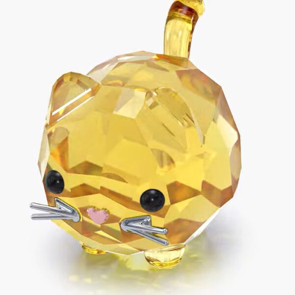 Swarovski_Chubby_cats_cat_yellow_5658325 | The Crystal Lodge