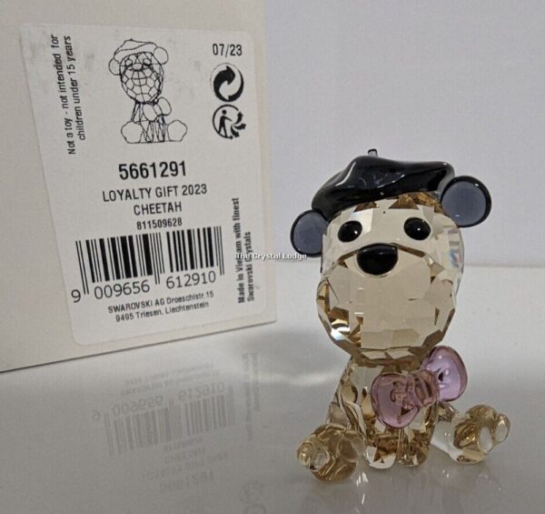SWAROVSKI 2023 LOYALTY GIFT CHEETAH 5661291 - boxed but no outer sleeve - Image 8