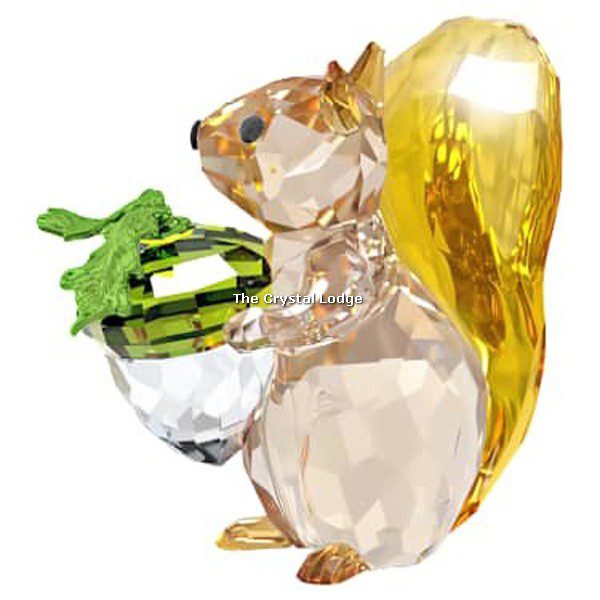 Swarovski_Idyllia_squirrel_and_acorn_5683617 | The Crystal Lodge