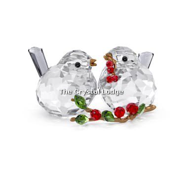 Swarovski_Idyllia_bird_couple_and_berrie_5701371 | The Crystal Lodge